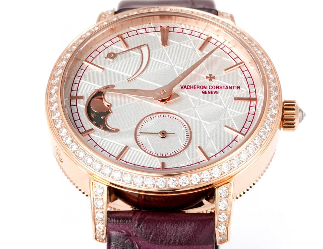 ヴァシュロン・コンスタンタン「Vacheron Constantin」トラディショネル ムーンフェーズ レディース機械式腕時計 36mm