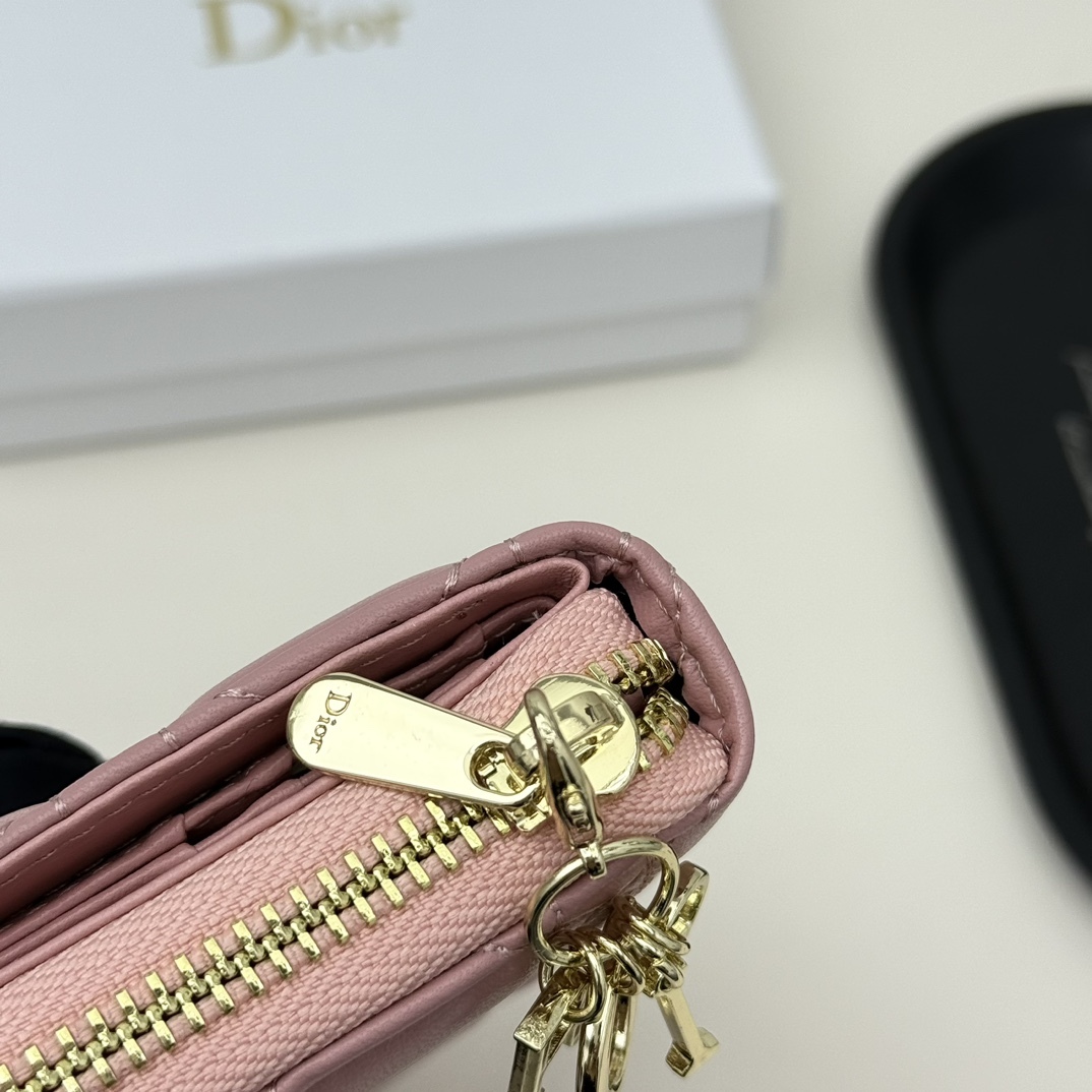ディオール「Dior」ディオール カンナージュ ラムスキン カードケース 795 / カードホルダー