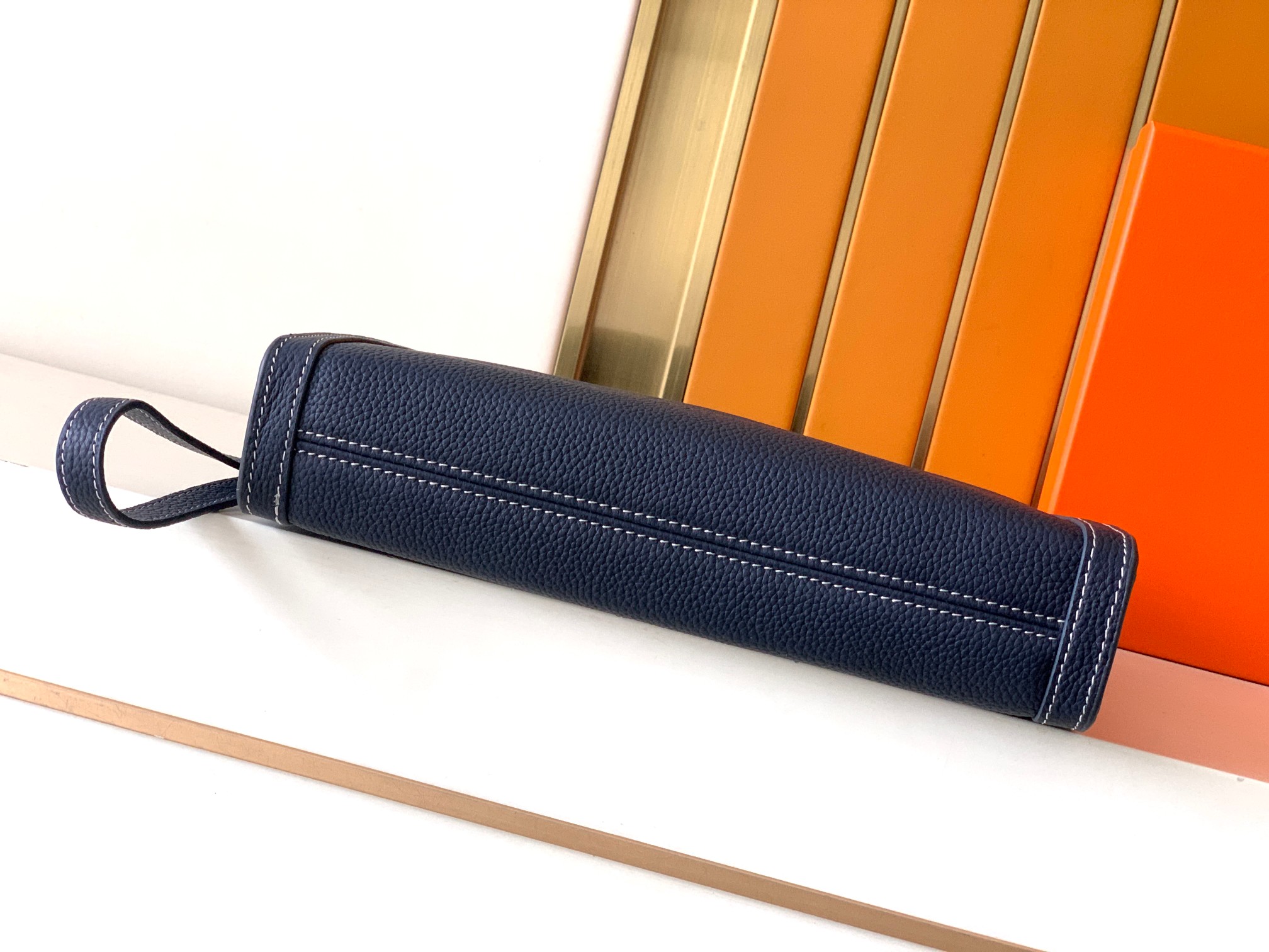 エルメス「Hermès」エルメス レザーハンドバッグ / クラッチバッグ