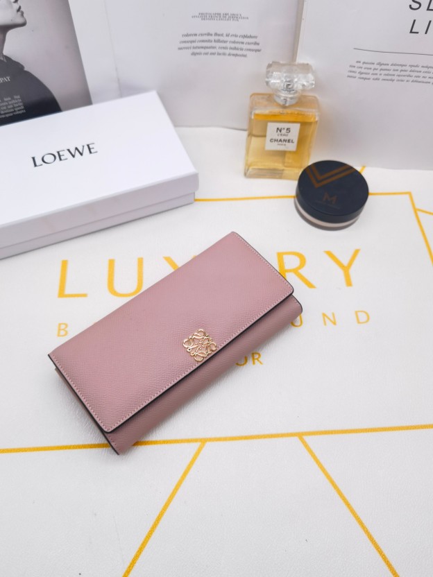 ロエベ「LOEWE」アナグラム コンティネンタル ウォレット 5色-isetant