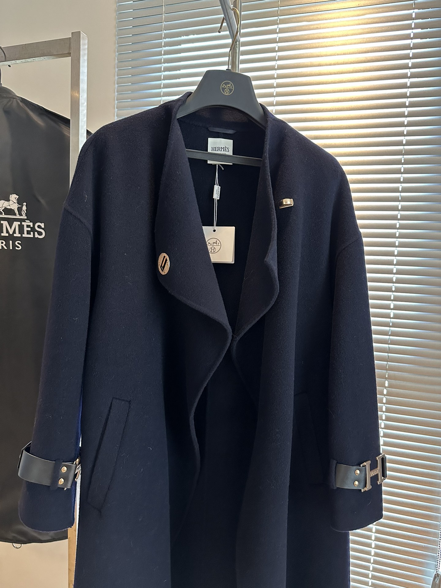 エルメス「Hermès」ラグジュアリーカシミアコート