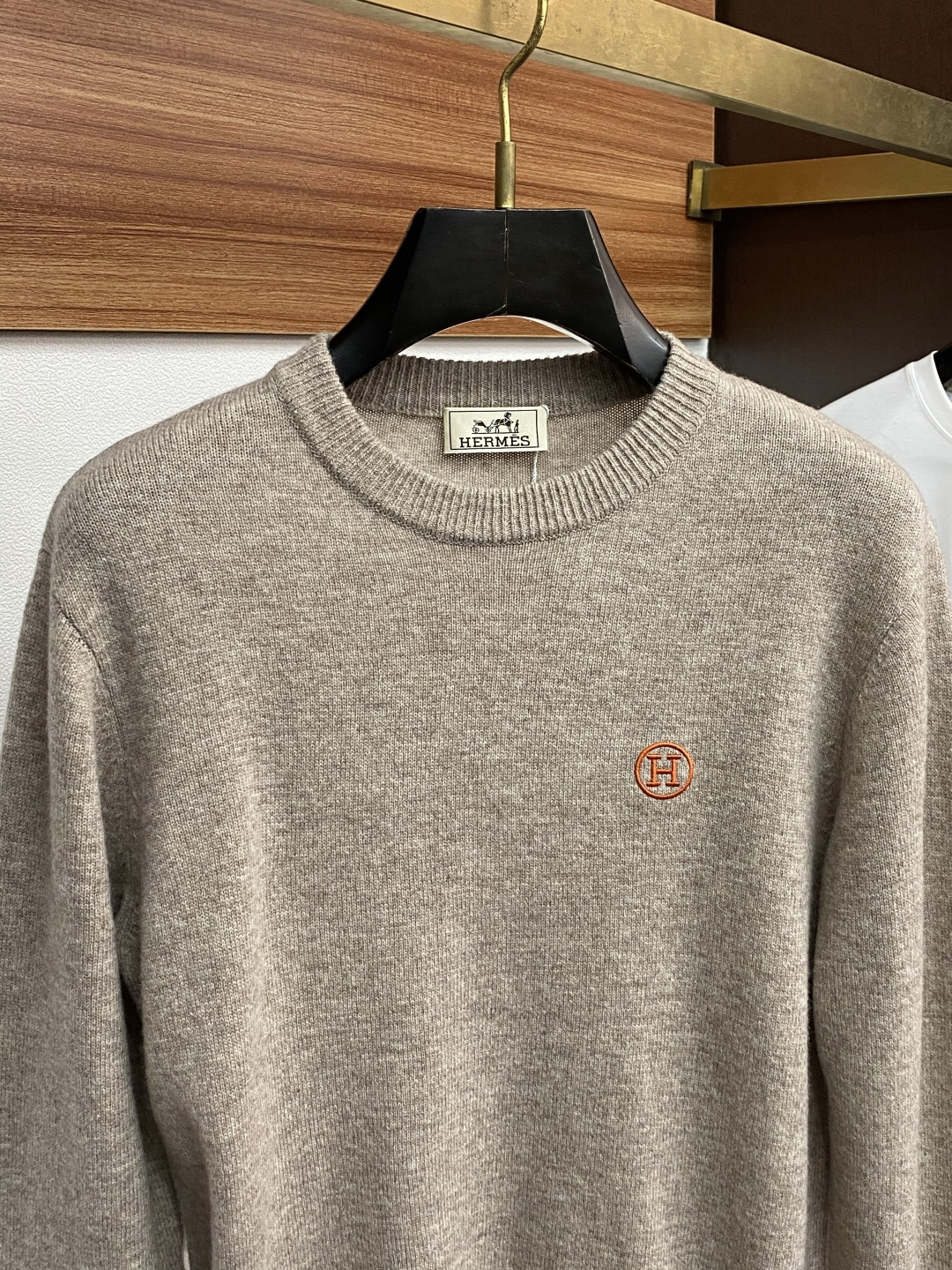 エルメス「Hermès」ムートンニットセーター