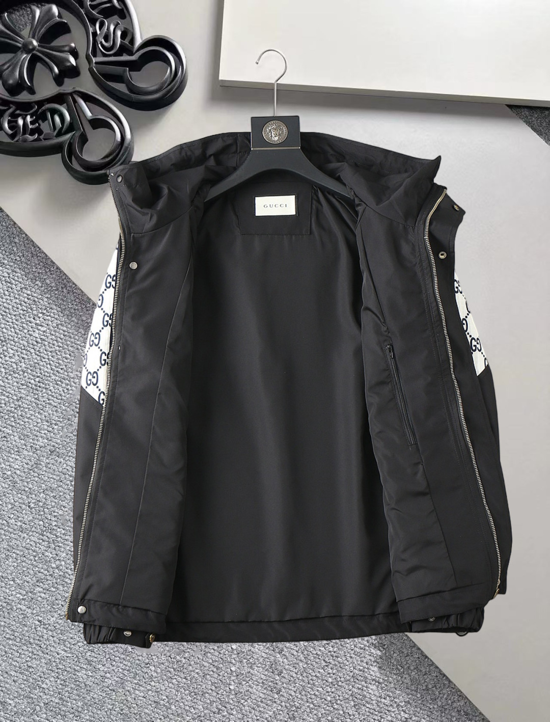 グッチ「Gucci 」秋冬新作メンズフード付きジャケット