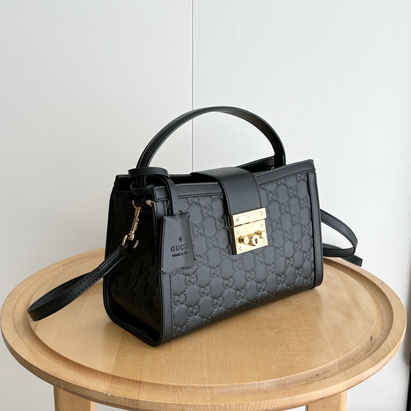 グッチ「Gucci」グッチ パドロック ミディアム トップハンドルバッグ / ハンドバッグ
