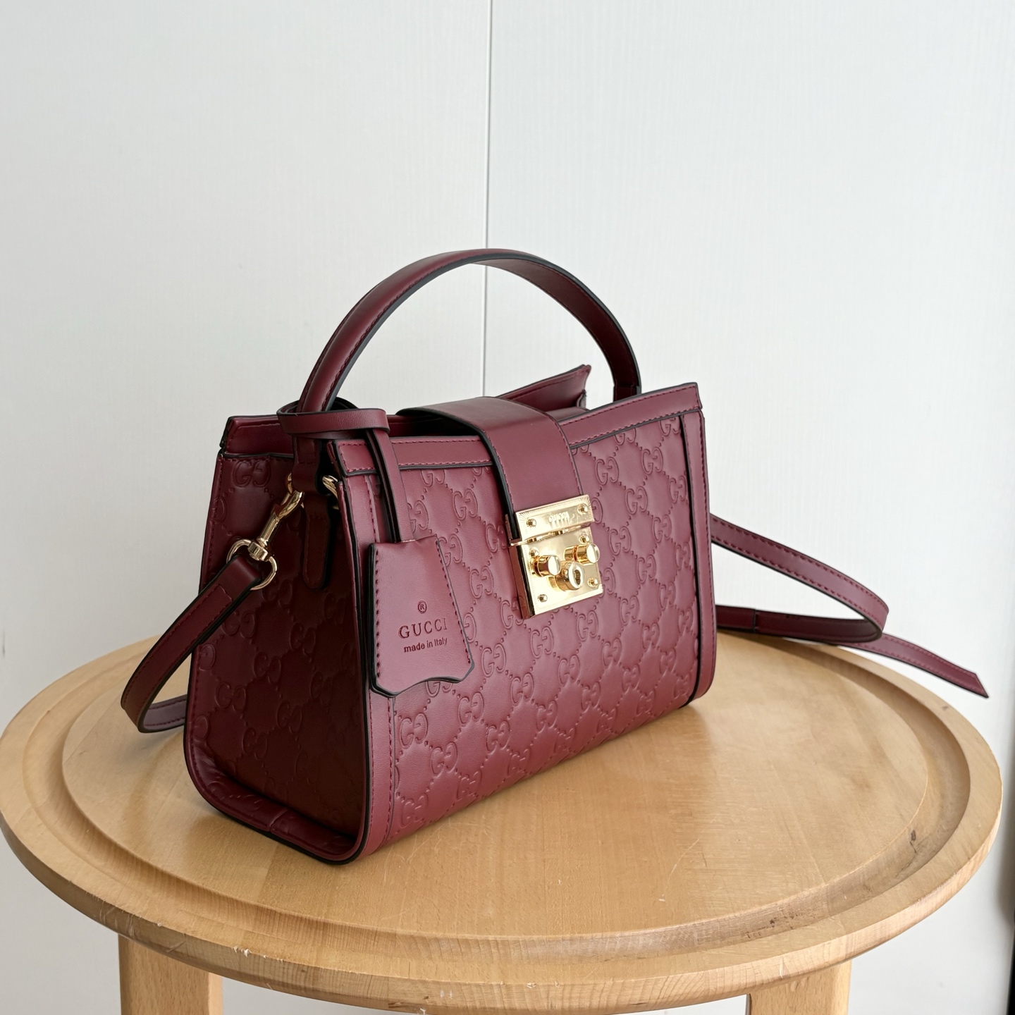 グッチ「Gucci」グッチ パドロック ミディアム トップハンドルバッグ / ハンドバッグ