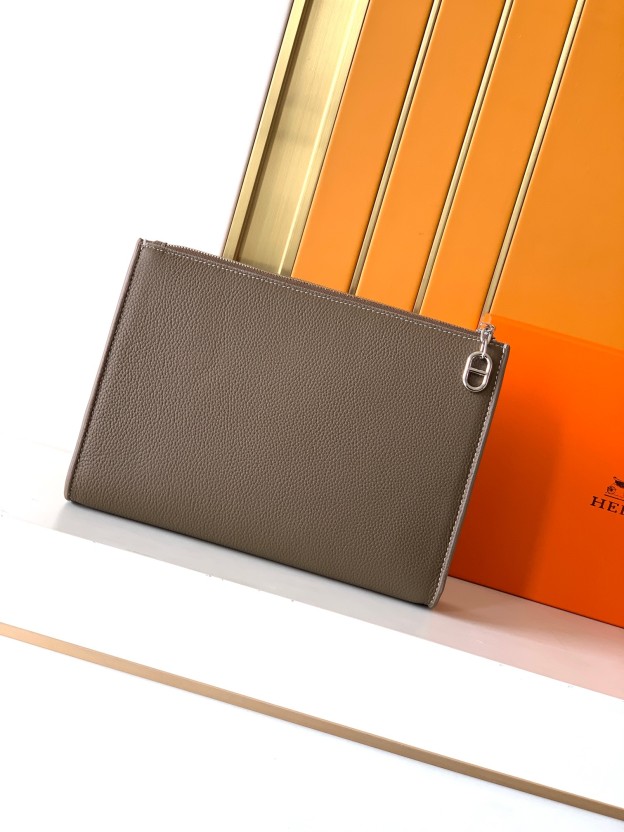 エルメス「Hermès」エルメス レザーハンドバッグ / クラッチバッグ