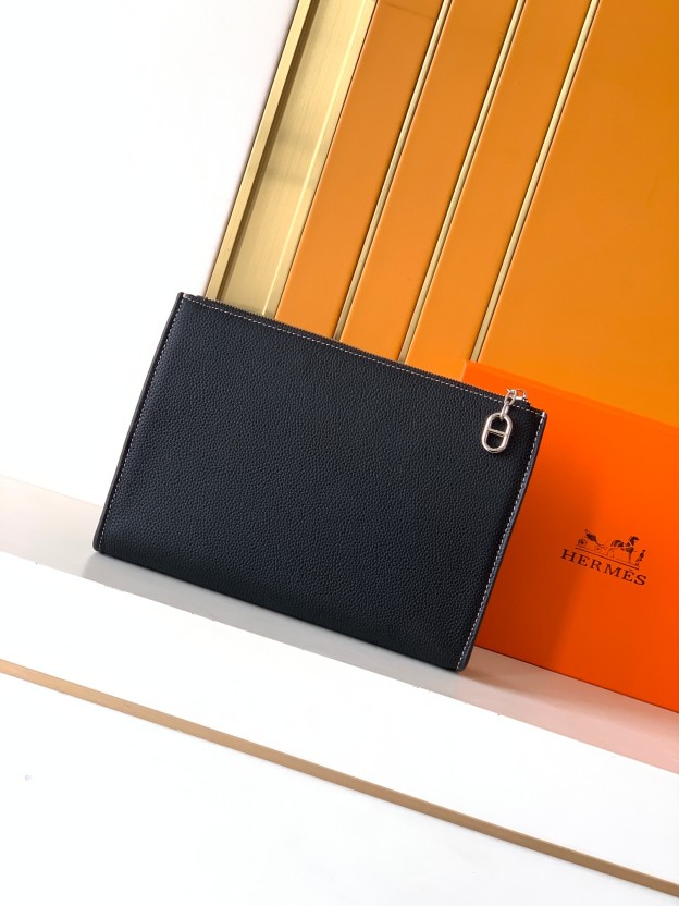 エルメス「Hermès」エルメス レザーハンドバッグ / クラッチバッグ