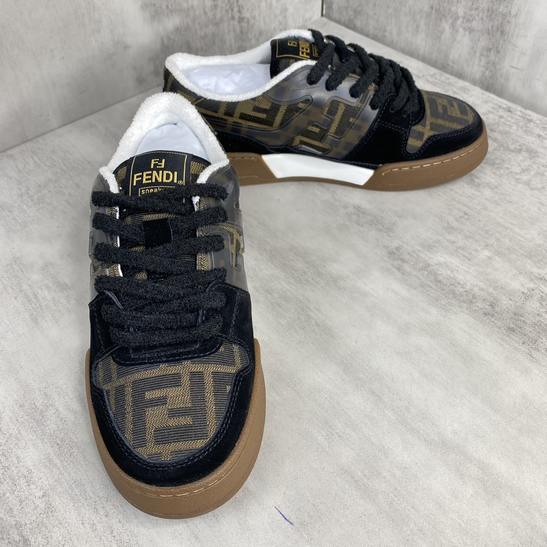 フェンディ「Fendi」フェンディ マッチ スニーカー / ユニセックスレザースニーカー