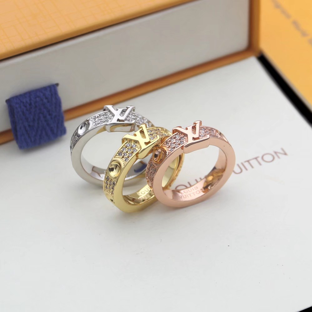 ルイ・ヴィトン「Louis Vuitton」Diamonds Pavé Solitaire リング