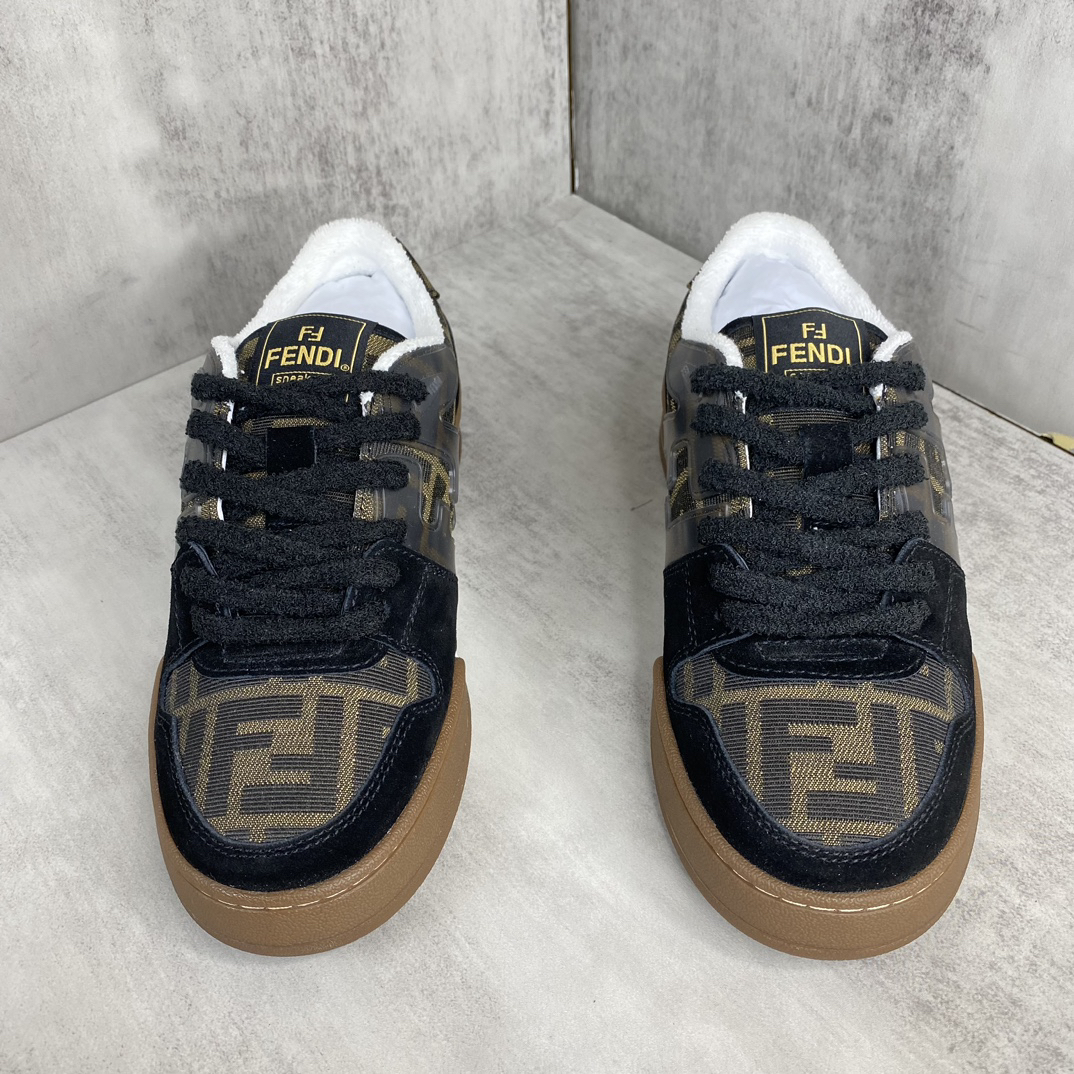 フェンディ「Fendi」フェンディ マッチ スニーカー / ユニセックスレザースニーカー