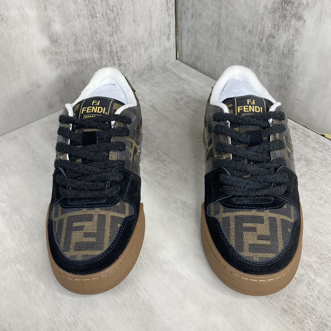 フェンディ「Fendi」フェンディ マッチ スニーカー / ユニセックスレザースニーカー