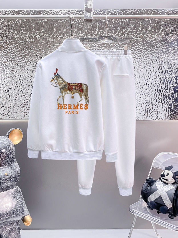 エルメス「Hermès」秋冬 メンズ スウェットセット