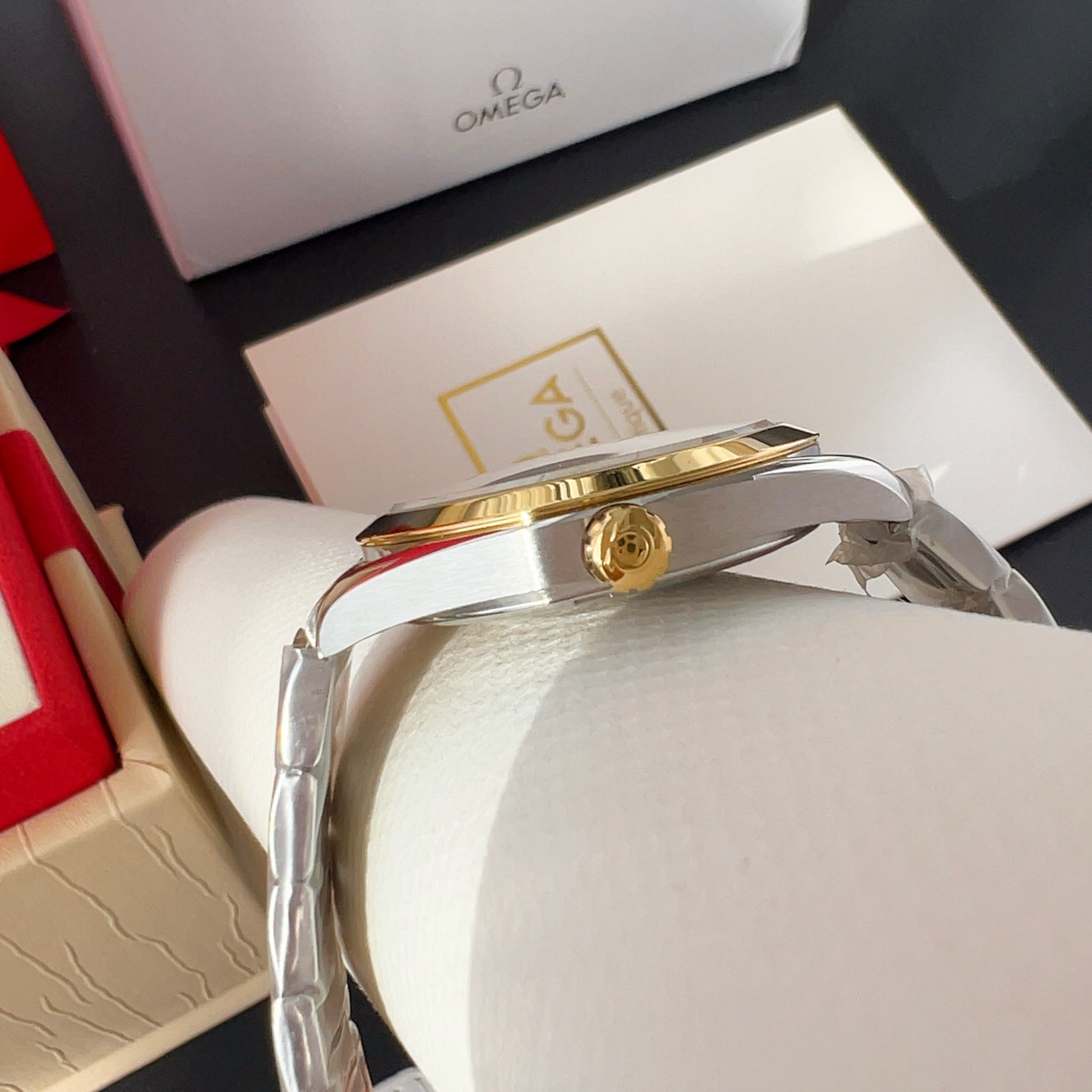 オメガ「Omega」アクアテラ 34mm マスタークロノメーター