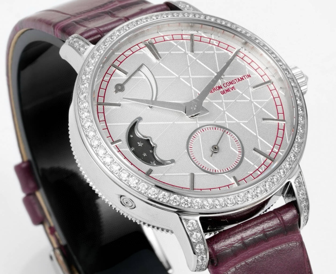 ヴァシュロン・コンスタンタン「Vacheron Constantin」トラディショネル ムーンフェーズ 機械式腕時計 36mm
