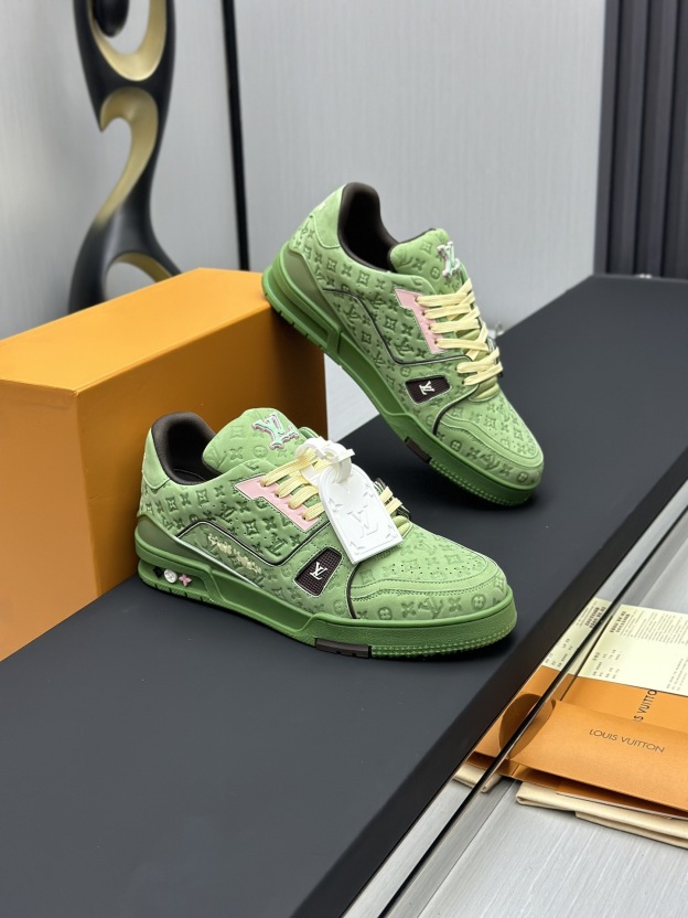 ルイ・ヴィトン「Louis Vuitton」LV トレイナー スニーカー