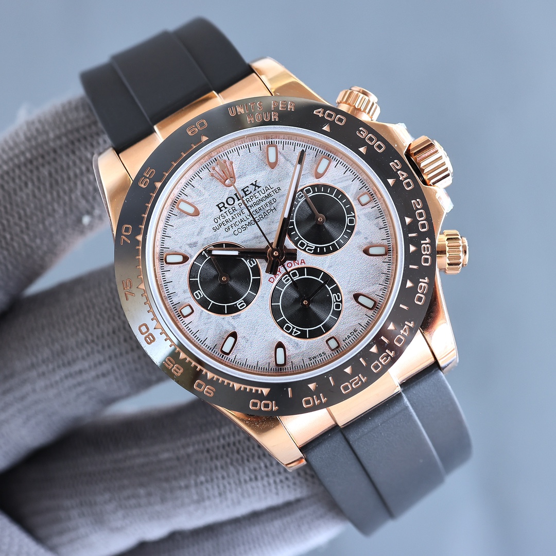 ロレックス「Rolex」コスモグラフ デイトナ パンダダイヤル メンズウォッチ 40MM