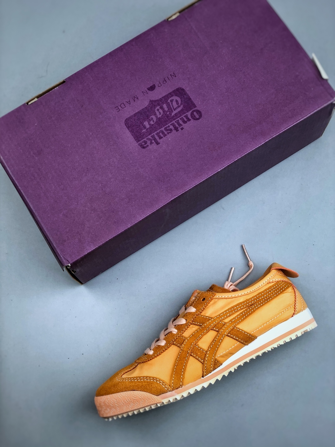 オニツカタイガー「Onitsuka Tiger」メキシコ66 NM スリッポン レザー スニーカー