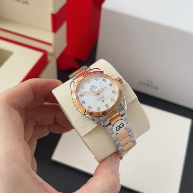 オメガ「Omega」アクアテラ 34mm マスタークロノメーター