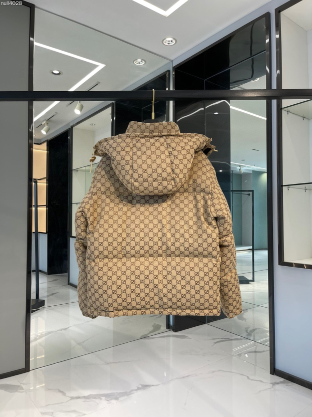 グッチGucci x The North Face秋冬ラペル付きダウンジャケット