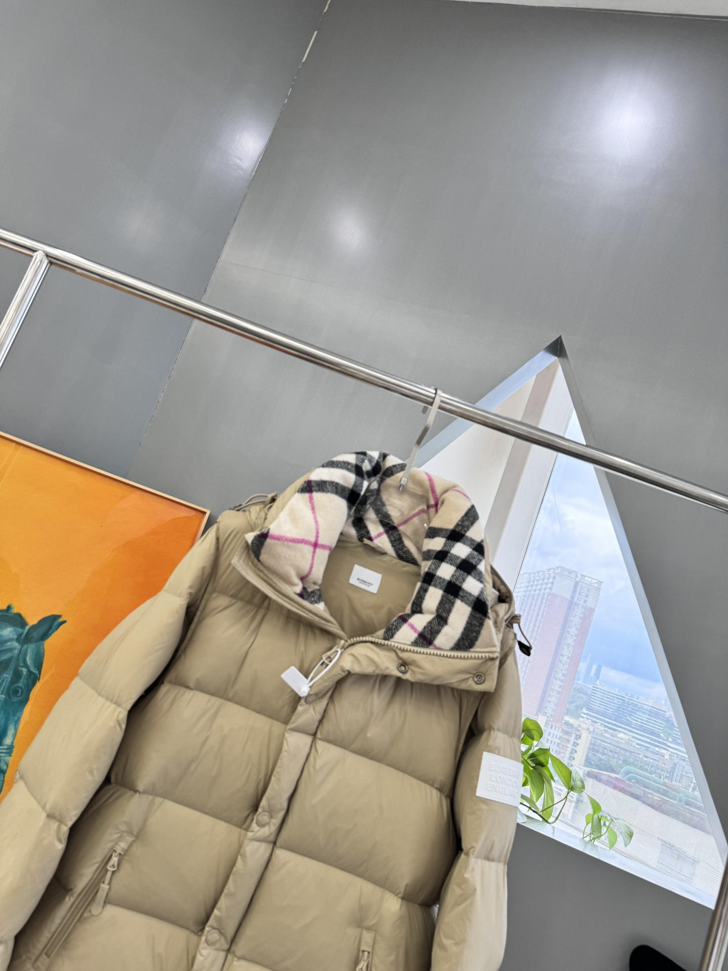 バーバリー「Burberry」秋冬メンズファッションダウンジャケット