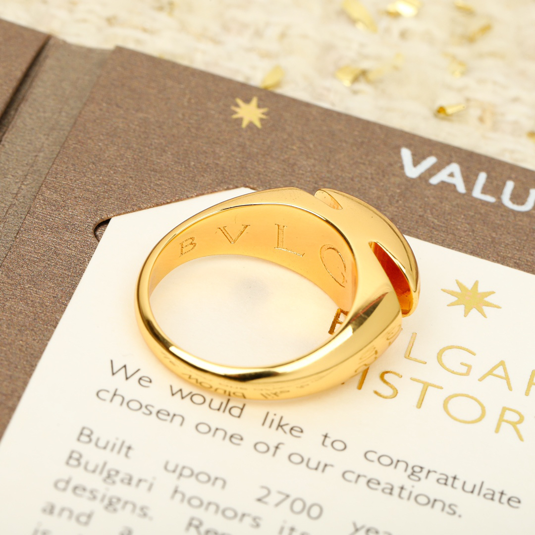 ブルガリ「Bvlgari」エレガントなリングコレクション