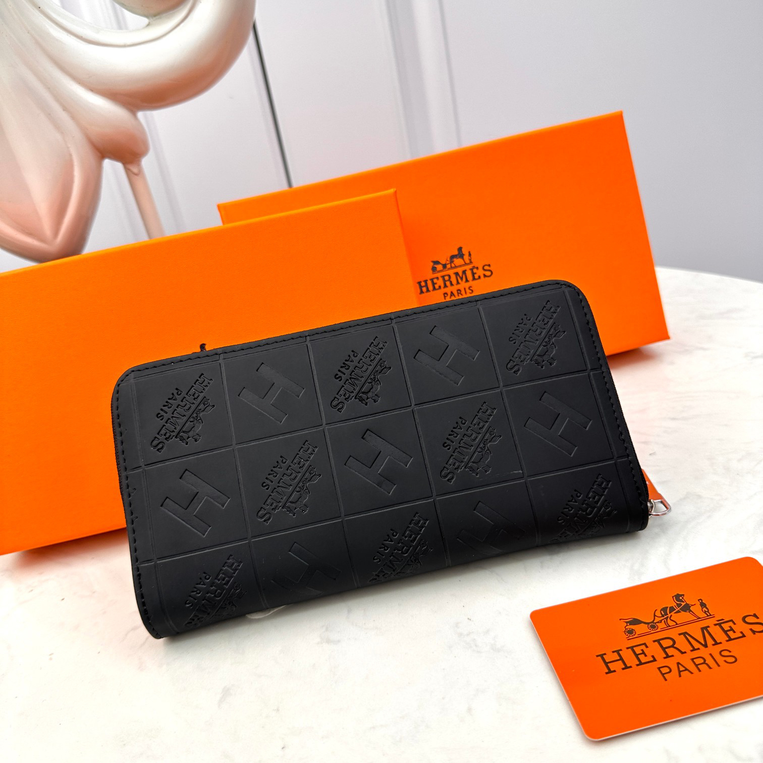 エルメス「Hermès」ジップアラウンドウォレット