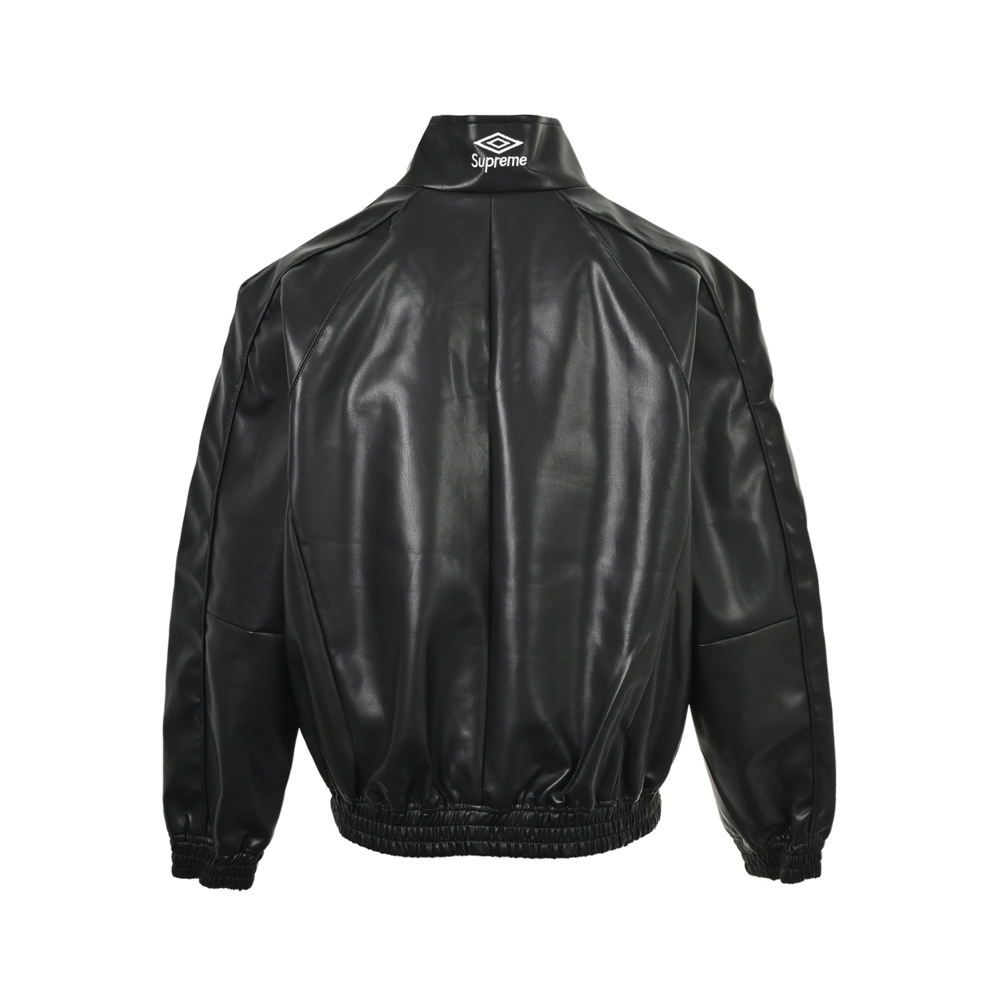 シュプリーム「Supreme x Umbro」コラボレーション レザージャケット