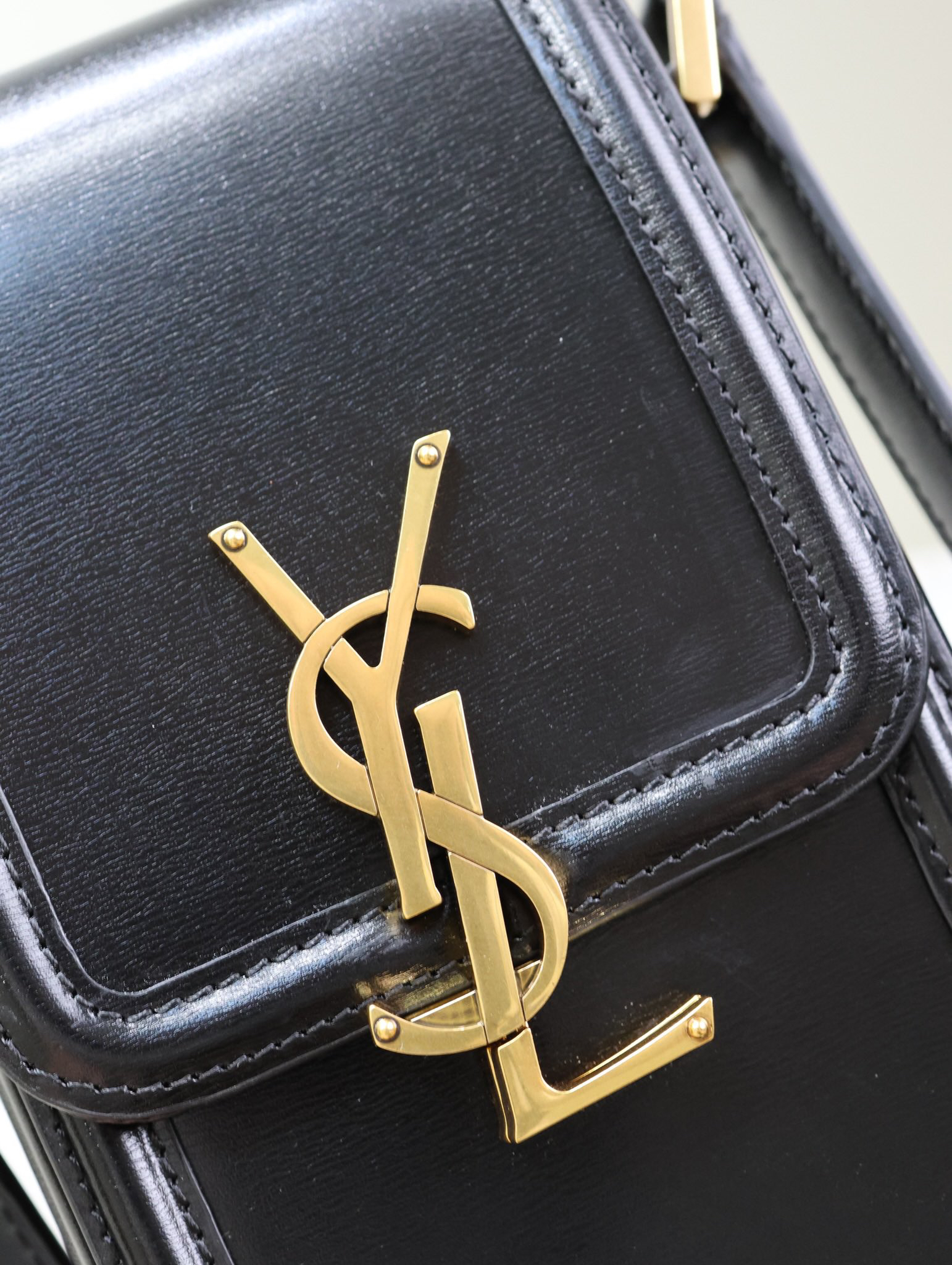 2026サンローラン「Saint Laurent SOLFERINO ミニ レザー ショルダーバッグ