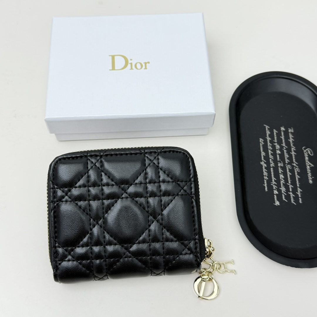 ディオール「Dior」ディオール カンナージュ ラムスキン カードケース 795 / カードホルダー