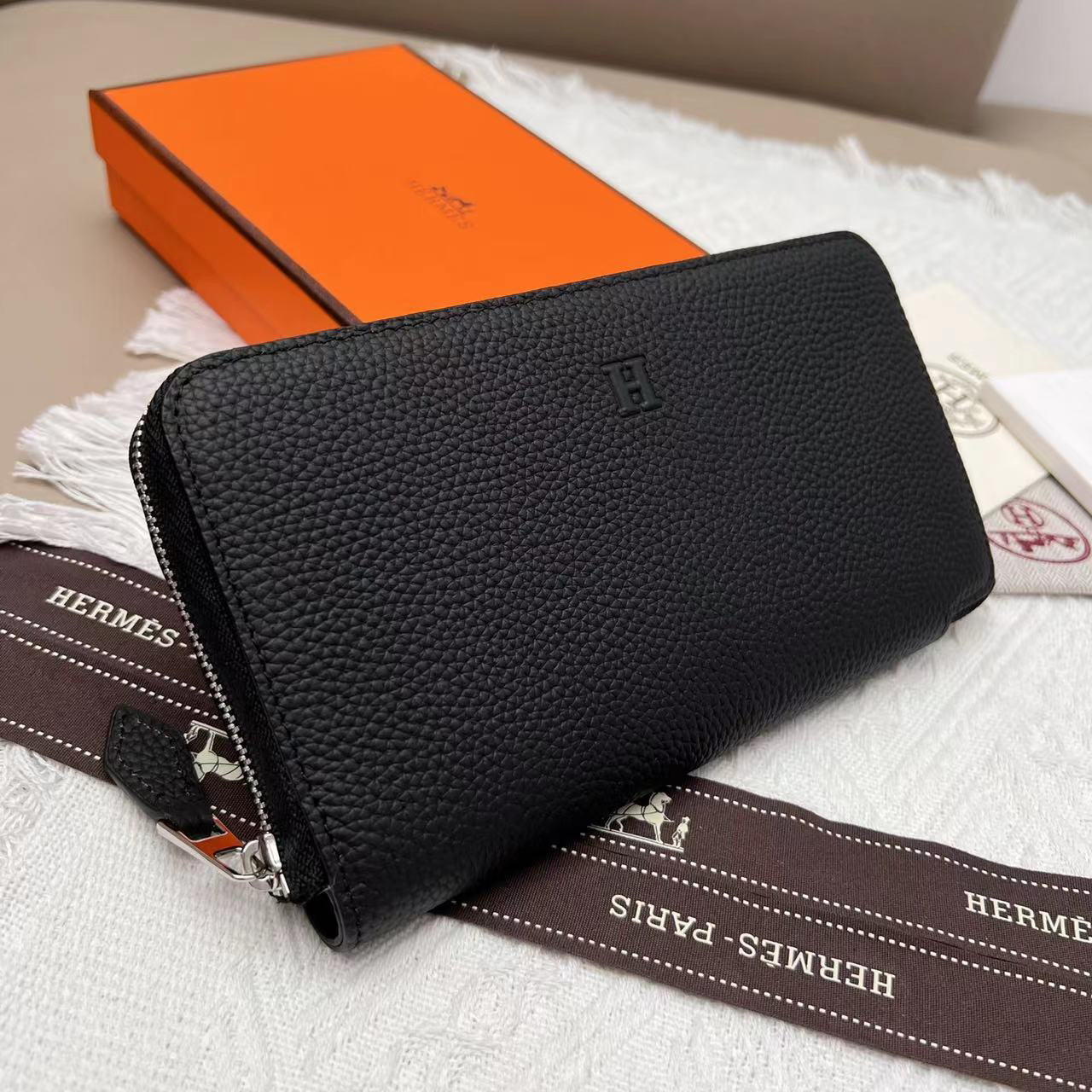 エルメス「Hermès」ベアーン モノクローム ウォレット 10色