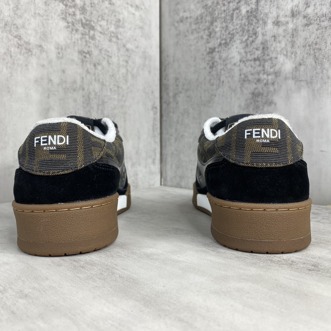 フェンディ「Fendi」フェンディ マッチ スニーカー / ユニセックスレザースニーカー
