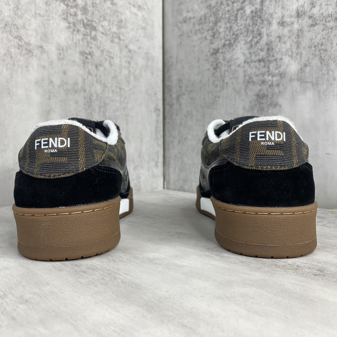 フェンディ「Fendi」フェンディ マッチ スニーカー / ユニセックスレザースニーカー