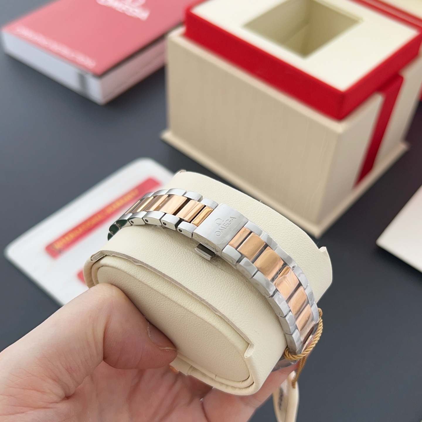 オメガ「Omega」アクアテラ 34mm マスタークロノメーター