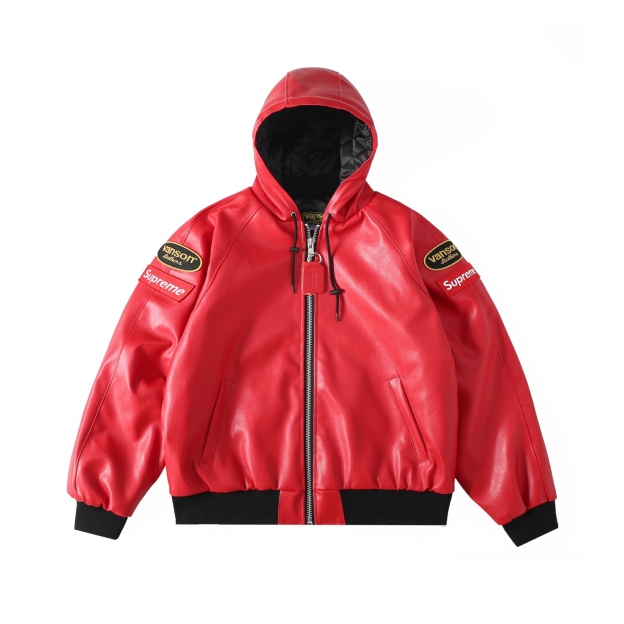 シュプリーム「Supreme x Vanson Leathers」コラボレーション レザージャケット