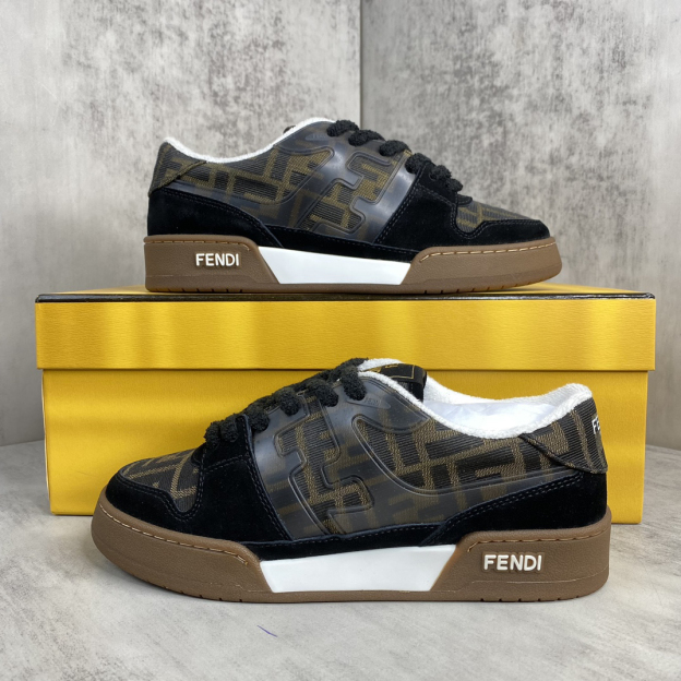 フェンディ「Fendi」フェンディ マッチ スニーカー / ユニセックスレザースニーカー