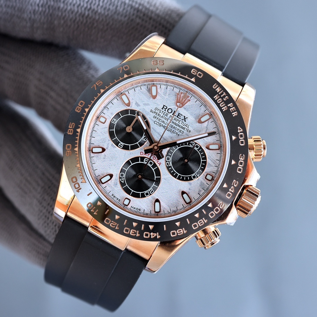 ロレックス「Rolex」コスモグラフ デイトナ パンダダイヤル メンズウォッチ 40MM