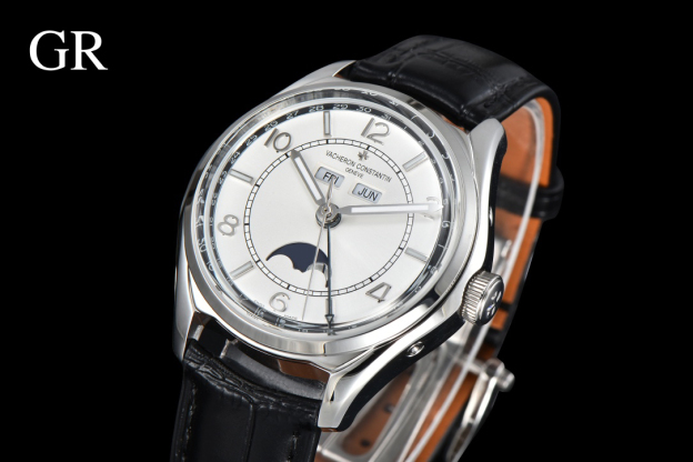 ヴァシュロン・コンスタンタン「Vacheron Constantin」フィフティシックス 全日歴ムーンフェーズ 自動巻き 腕時計 40mm