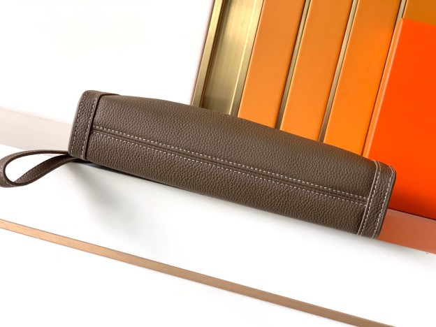 エルメス「Hermès」エルメス レザーハンドバッグ / クラッチバッグ