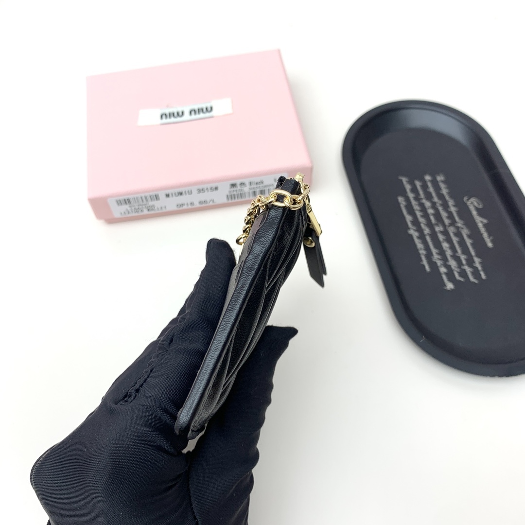 ミュウミュウ「Miu Miu」ミュウミュウ ラムスキン ミニショルダーバッグ 3515 / ハンドバッグ