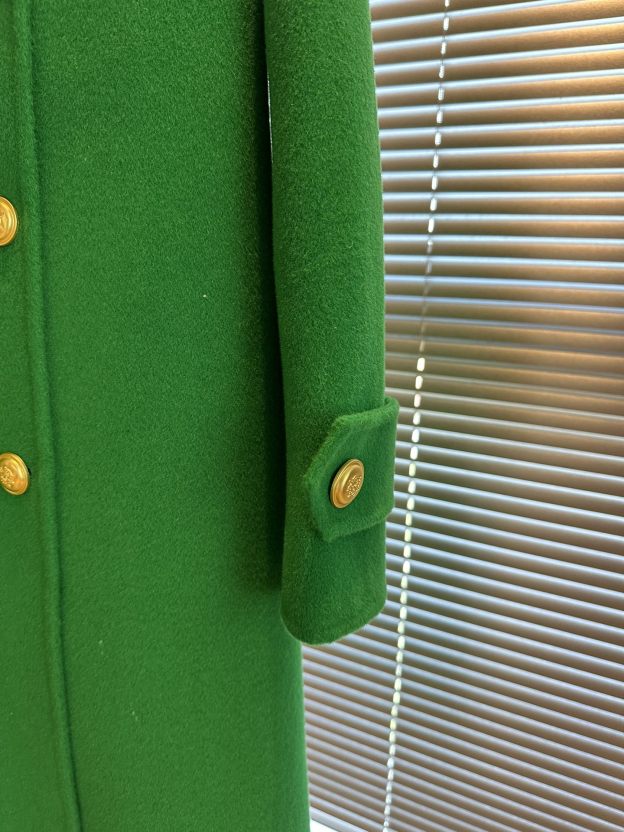 エルメス「Hermès」Retro Seris カシミアのスリムコート