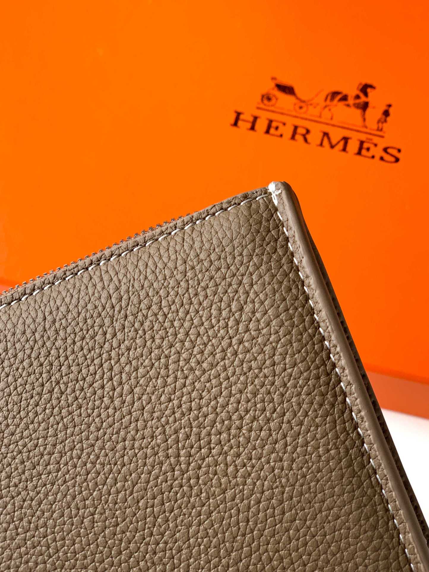 エルメス「Hermès」エルメス レザーハンドバッグ / クラッチバッグ