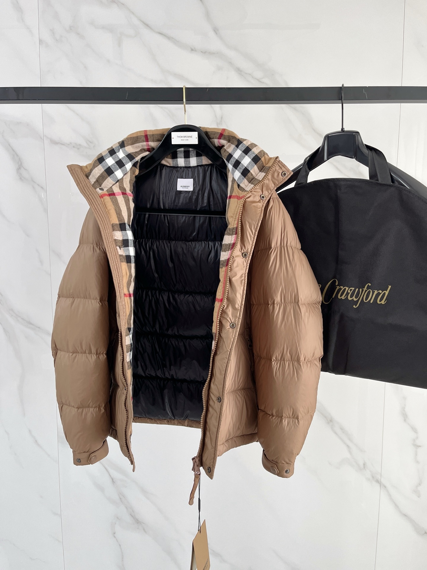 バーバリー「Burberry」秋冬メンズファッションダウンジャケット