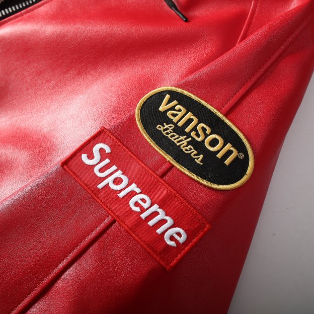 シュプリーム「Supreme x Vanson Leathers」コラボレーション レザージャケット