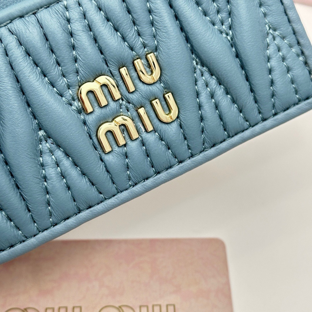 ミュウミュウ「Miu Miu」ミュウミュウ ラムスキン フラップバッグ 3514 / ショルダーバッグ