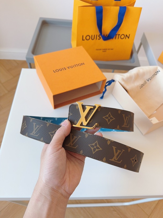 ルイ・ヴィトン「Louis Vuitton」モノグラム クラシック ベルト100CM