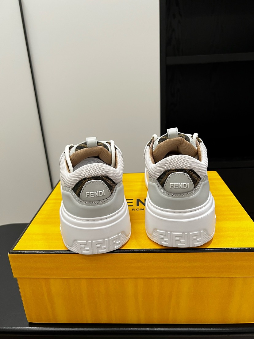 フェンディ「Fendi」フェンディ マッチ スニーカー / レザースニーカー