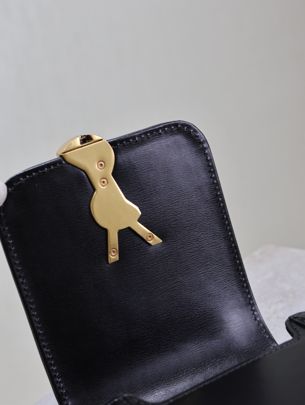 2026サンローラン「Saint Laurent SOLFERINO ミニ レザー ショルダーバッグ