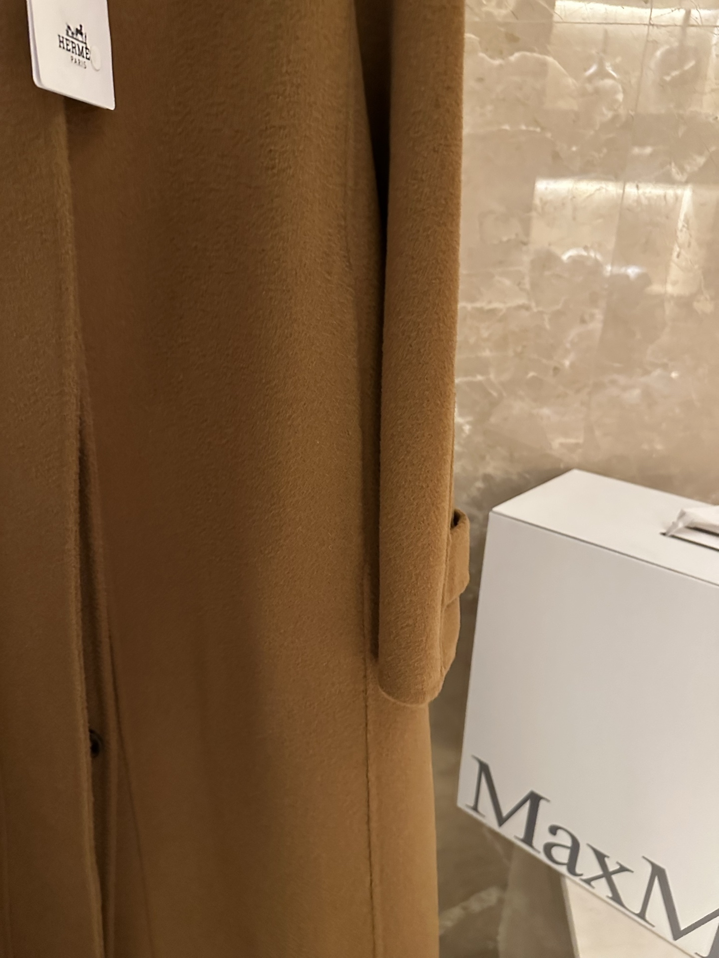 エルメス「Hermès」ラグジュアリーカシミアコート