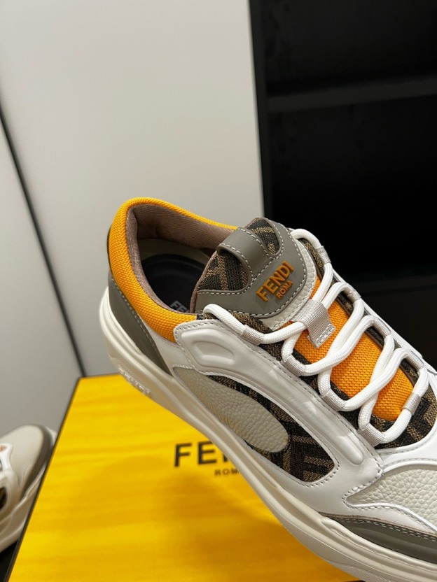 フェンディ「Fendi」フェンディ マッチ スニーカー / レザースニーカー