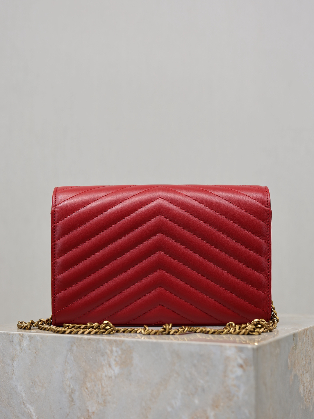 2026サンローラン「Saint Laurent MONOGRAM チェーンウォレット
